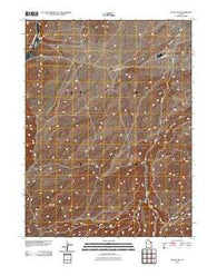 Myton SW Utah Historical topographic map, 1:24000 scale, 7.5 X 7.5 Minute, Year 2010