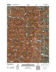 Naomi Peak Utah Historical topographic map, 1:24000 scale, 7.5 X 7.5 Minute, Year 2011