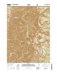 Naomi Peak Utah Current topographic map, 1:24000 scale, 7.5 X 7.5 Minute, Year 2014