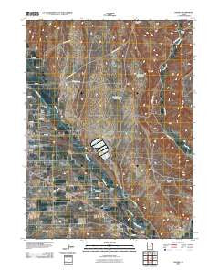 Naples Utah Historical topographic map, 1:24000 scale, 7.5 X 7.5 Minute, Year 2011