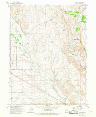 Naples Utah Historical topographic map, 1:24000 scale, 7.5 X 7.5 Minute, Year 1965