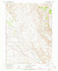 Naples Utah Historical topographic map, 1:24000 scale, 7.5 X 7.5 Minute, Year 1965