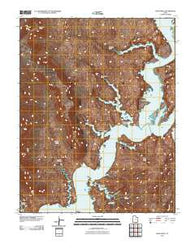 Nasja Mesa Utah Historical topographic map, 1:24000 scale, 7.5 X 7.5 Minute, Year 2011