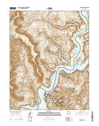 Nasja Mesa Utah Current topographic map, 1:24000 scale, 7.5 X 7.5 Minute, Year 2014