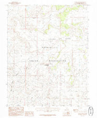 Navajo Canyon Utah Historical topographic map, 1:24000 scale, 7.5 X 7.5 Minute, Year 1985