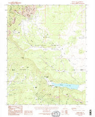 Navajo Lake Utah Historical topographic map, 1:24000 scale, 7.5 X 7.5 Minute, Year 1985