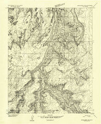 Navajo Mountain 4 SW Utah Historical topographic map, 1:24000 scale, 7.5 X 7.5 Minute, Year 1953