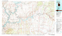 Navajo Mountain Utah Historical topographic map, 1:100000 scale, 30 X 60 Minute, Year 1981