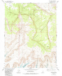 Navajo Point Utah Historical topographic map, 1:24000 scale, 7.5 X 7.5 Minute, Year 1985