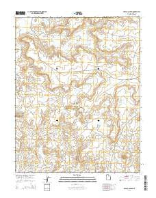 Navajo Canyon Utah Current topographic map, 1:24000 scale, 7.5 X 7.5 Minute, Year 2014