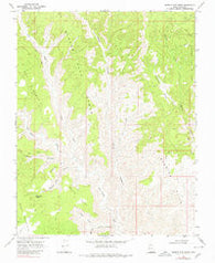 Needle Eye Point Utah Historical topographic map, 1:24000 scale, 7.5 X 7.5 Minute, Year 1968