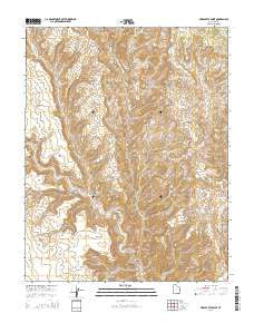 Needle Eye Point Utah Current topographic map, 1:24000 scale, 7.5 X 7.5 Minute, Year 2014