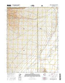 Needle Point Spring Utah Current topographic map, 1:24000 scale, 7.5 X 7.5 Minute, Year 2017