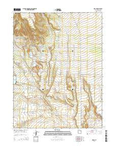 Neola Utah Current topographic map, 1:24000 scale, 7.5 X 7.5 Minute, Year 2014