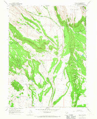 Neola NW Utah Historical topographic map, 1:24000 scale, 7.5 X 7.5 Minute, Year 1965