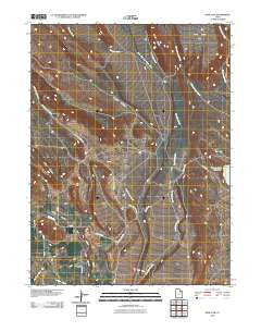 Neola NW Utah Historical topographic map, 1:24000 scale, 7.5 X 7.5 Minute, Year 2010