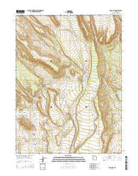 Neola NW Utah Current topographic map, 1:24000 scale, 7.5 X 7.5 Minute, Year 2014