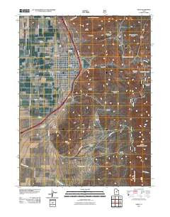 Nephi Utah Historical topographic map, 1:24000 scale, 7.5 X 7.5 Minute, Year 2011