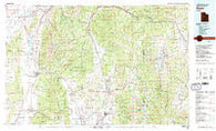 Nephi Utah Historical topographic map, 1:100000 scale, 30 X 60 Minute, Year 1981