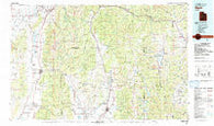 Nephi Utah Historical topographic map, 1:100000 scale, 30 X 60 Minute, Year 1981