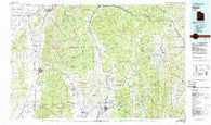 Nephi Utah Historical topographic map, 1:100000 scale, 30 X 60 Minute, Year 1981