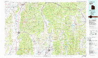 Nephi Utah Historical topographic map, 1:100000 scale, 30 X 60 Minute, Year 1981