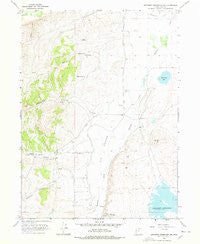 Neponset Reservoir NW Utah Historical topographic map, 1:24000 scale, 7.5 X 7.5 Minute, Year 1968