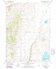 Neponset Reservoir NW Utah Historical topographic map, 1:24000 scale, 7.5 X 7.5 Minute, Year 1968