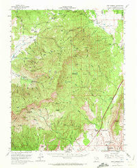 New Harmony Utah Historical topographic map, 1:62500 scale, 15 X 15 Minute, Year 1957