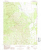 New Harmony Utah Historical topographic map, 1:24000 scale, 7.5 X 7.5 Minute, Year 1986