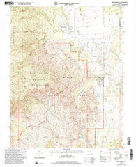 New Harmony Utah Historical topographic map, 1:24000 scale, 7.5 X 7.5 Minute, Year 2002