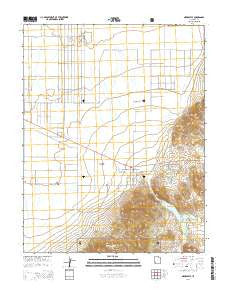 Newcastle Utah Current topographic map, 1:24000 scale, 7.5 X 7.5 Minute, Year 2014