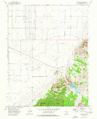 Newcastle Utah Historical topographic map, 1:24000 scale, 7.5 X 7.5 Minute, Year 1972