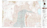 Newfoundland Mountains Utah Historical topographic map, 1:100000 scale, 30 X 60 Minute, Year 1988