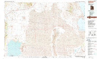 Newfoundland Mountains Utah Historical topographic map, 1:100000 scale, 30 X 60 Minute, Year 1988