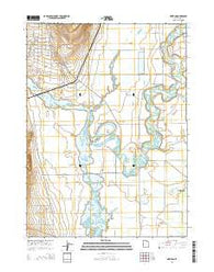 Newton Utah Current topographic map, 1:24000 scale, 7.5 X 7.5 Minute, Year 2014