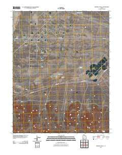 Ninemile Knoll Utah Historical topographic map, 1:24000 scale, 7.5 X 7.5 Minute, Year 2010