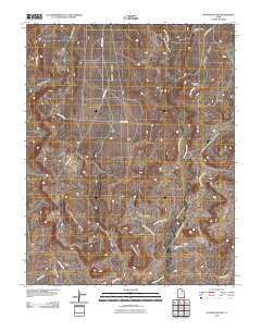 No-Mans Island Utah Historical topographic map, 1:24000 scale, 7.5 X 7.5 Minute, Year 2010
