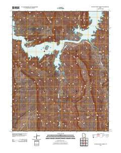 No Mans Mesa North Utah Historical topographic map, 1:24000 scale, 7.5 X 7.5 Minute, Year 2011