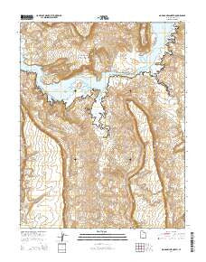 No Mans Mesa North Utah Current topographic map, 1:24000 scale, 7.5 X 7.5 Minute, Year 2014