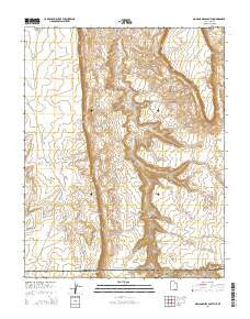 No Mans Mesa South Utah Current topographic map, 1:24000 scale, 7.5 X 7.5 Minute, Year 2014