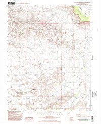 North Six-shooter Peak Utah Historical topographic map, 1:24000 scale, 7.5 X 7.5 Minute, Year 1997