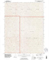 North of Gold Hill Wash Utah Historical topographic map, 1:24000 scale, 7.5 X 7.5 Minute, Year 1993