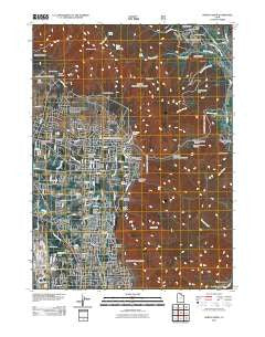 North Ogden Utah Historical topographic map, 1:24000 scale, 7.5 X 7.5 Minute, Year 2011