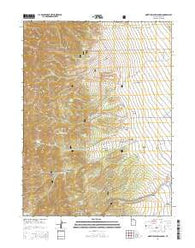 North Willow Canyon Utah Current topographic map, 1:24000 scale, 7.5 X 7.5 Minute, Year 2014