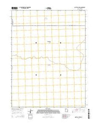 North of Barro Utah Current topographic map, 1:24000 scale, 7.5 X 7.5 Minute, Year 2014