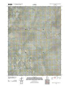 North of Gold Hill Wash Utah Historical topographic map, 1:24000 scale, 7.5 X 7.5 Minute, Year 2011