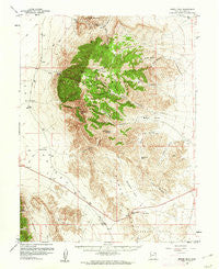 Notch Peak Utah Historical topographic map, 1:62500 scale, 15 X 15 Minute, Year 1960