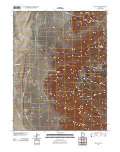 Notch Peak Utah Historical topographic map, 1:24000 scale, 7.5 X 7.5 Minute, Year 2011