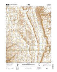 Notom Utah Current topographic map, 1:24000 scale, 7.5 X 7.5 Minute, Year 2014
